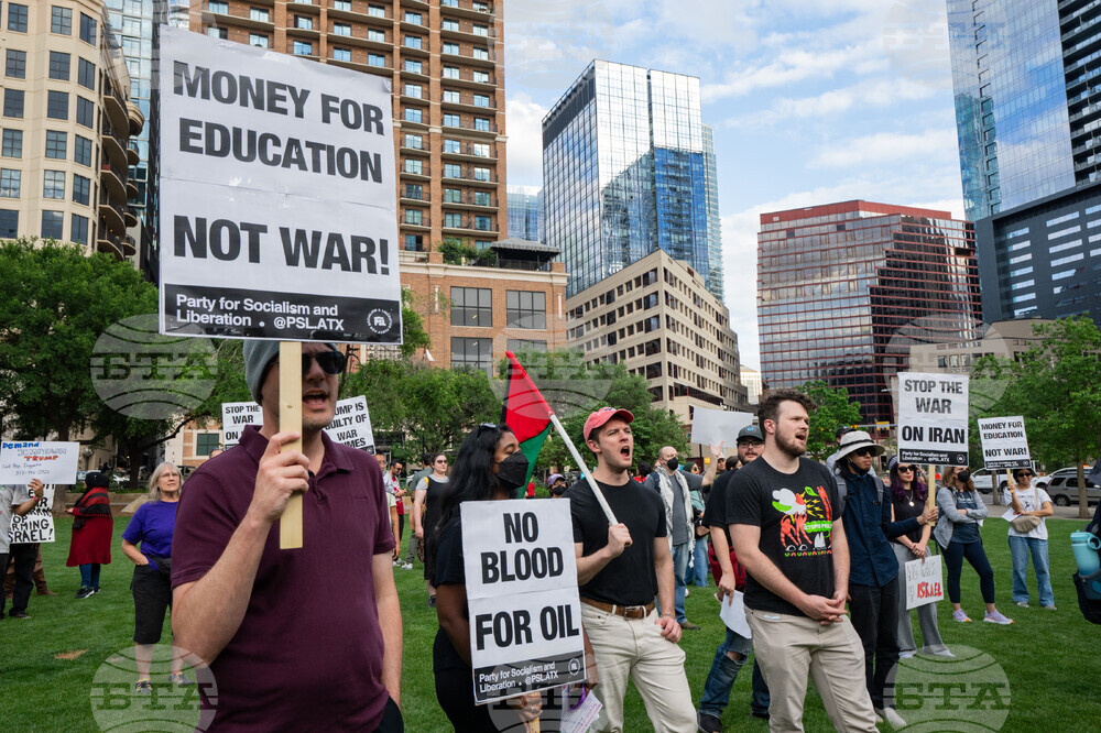 Iran US Israel War Protest