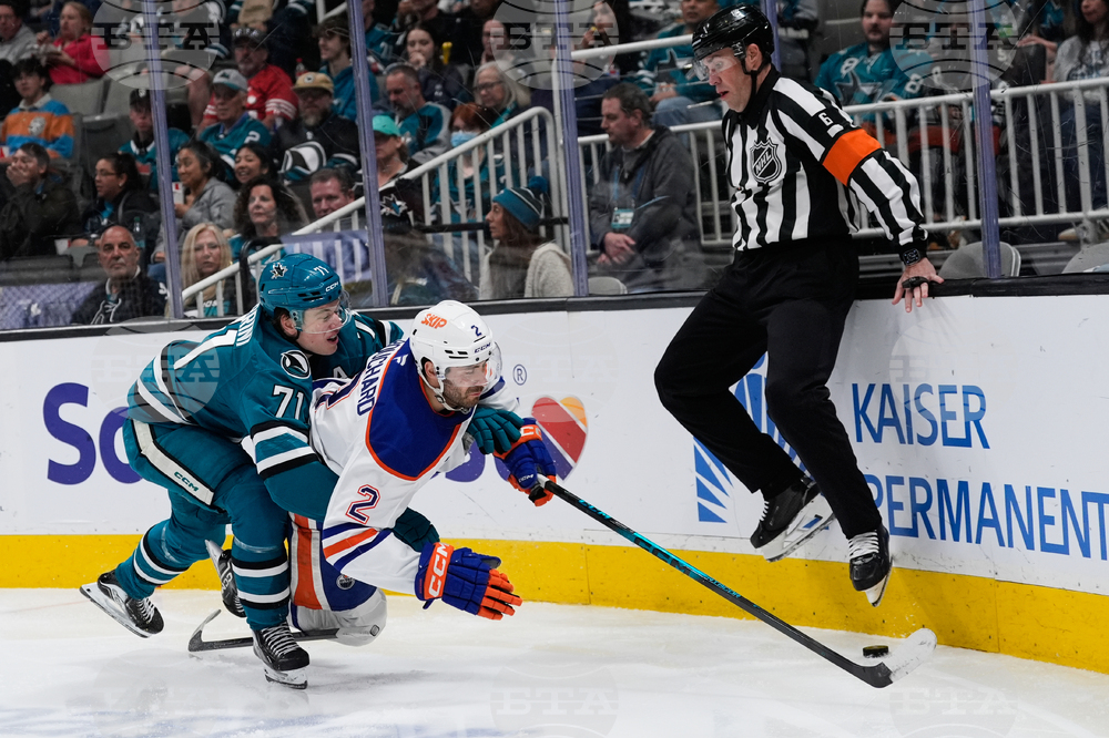Oilers Sharks Hockey