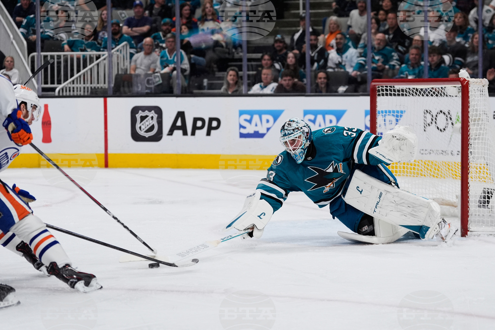 Oilers Sharks Hockey