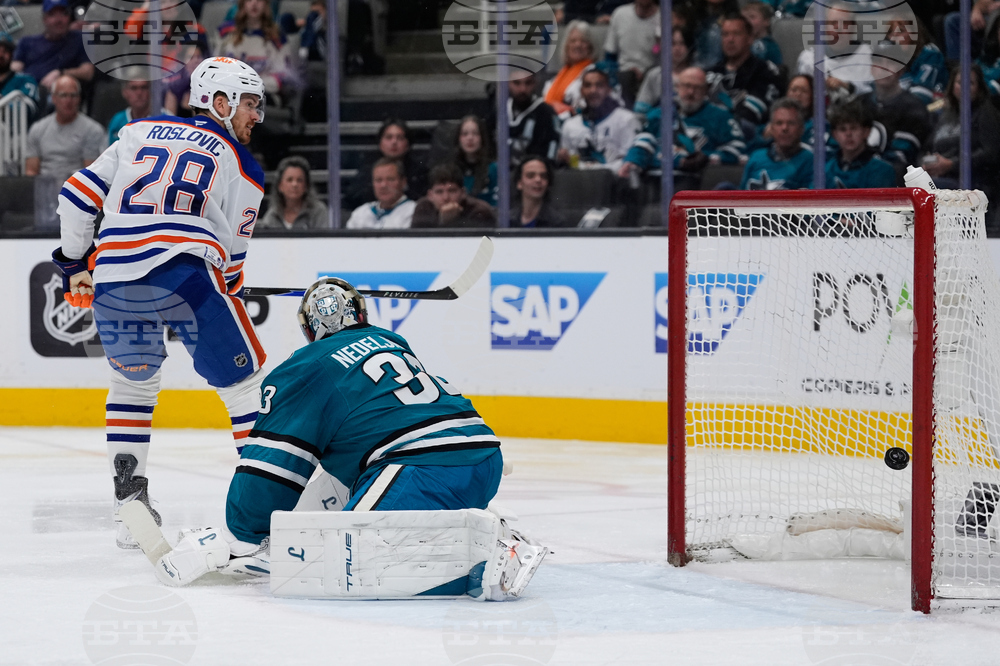 Oilers Sharks Hockey