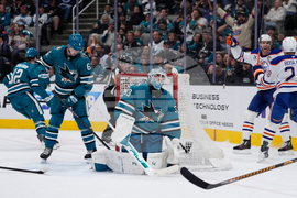 Oilers Sharks Hockey