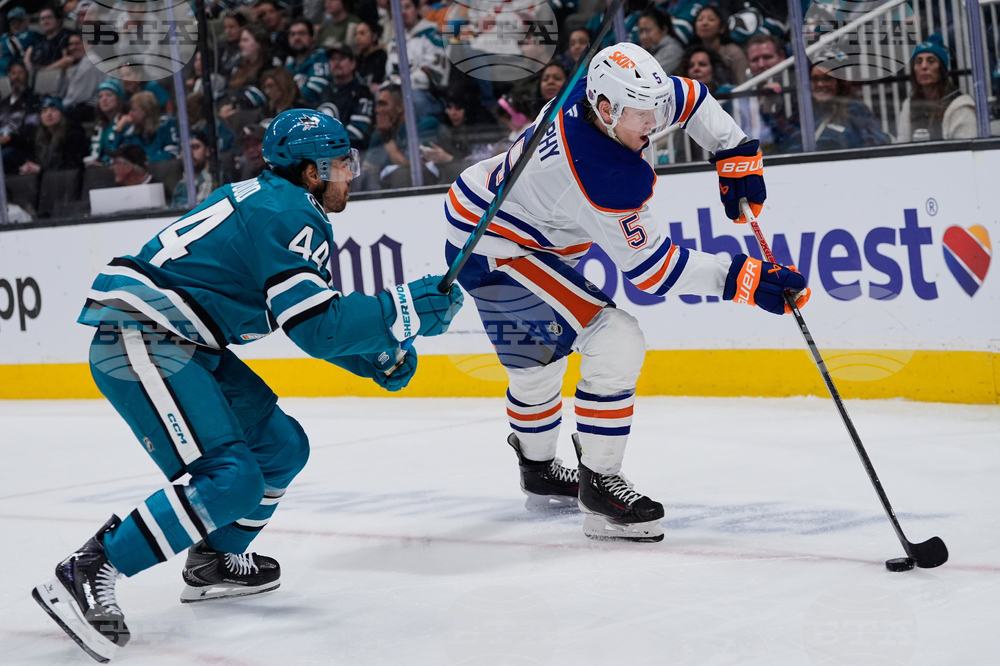 Oilers Sharks Hockey