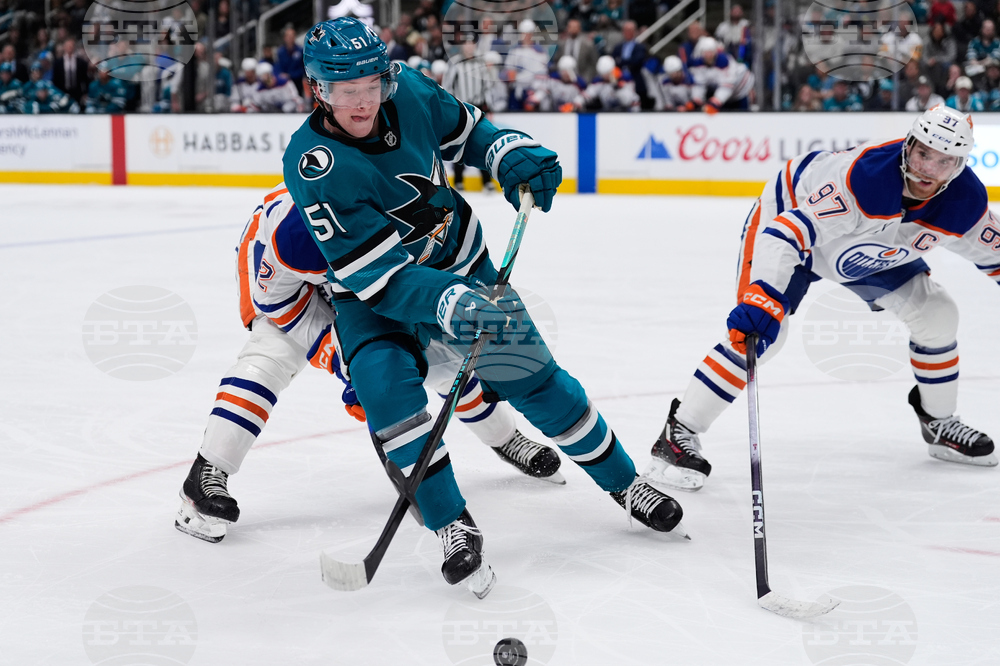 Oilers Sharks Hockey