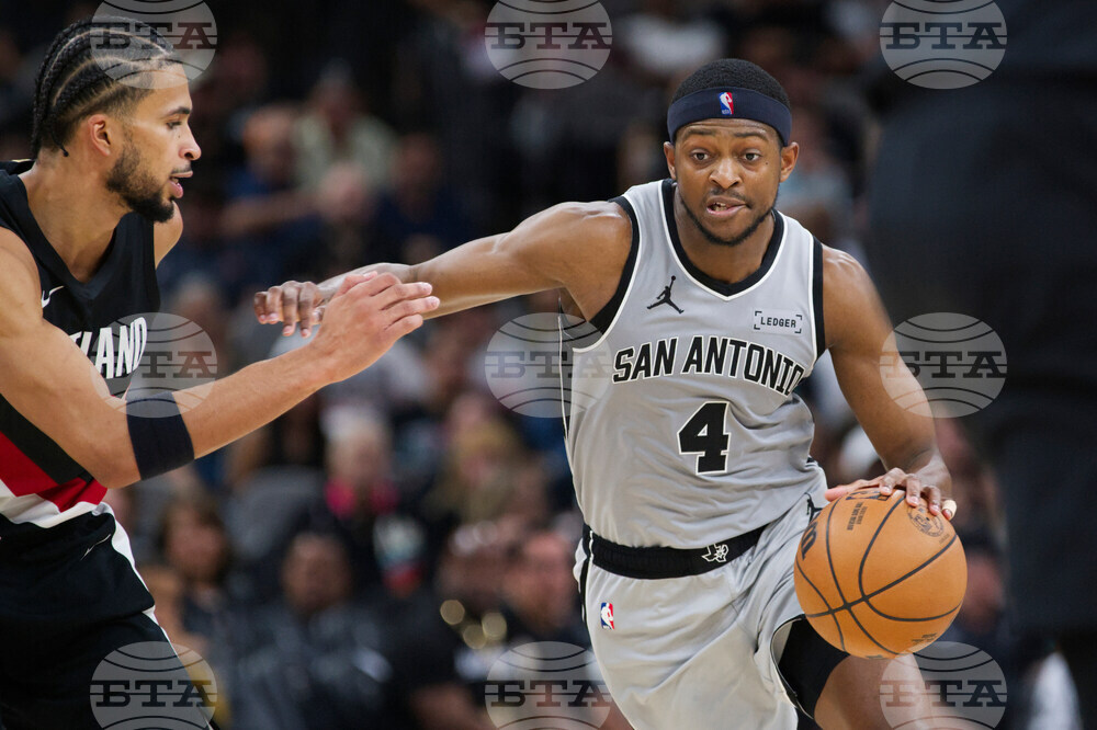 Trail Blazers Spurs Basketball