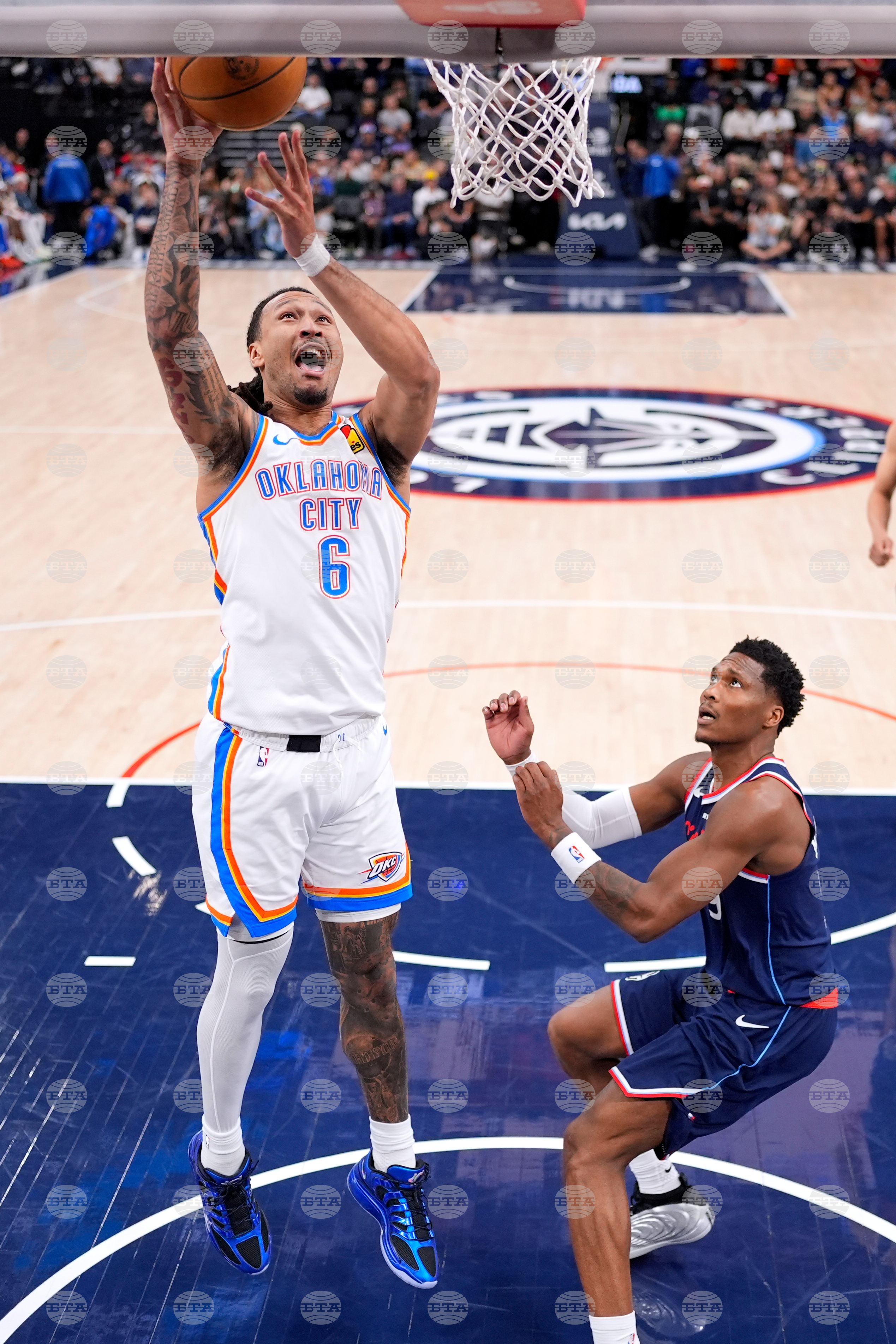 Thunder Clippers Basketball