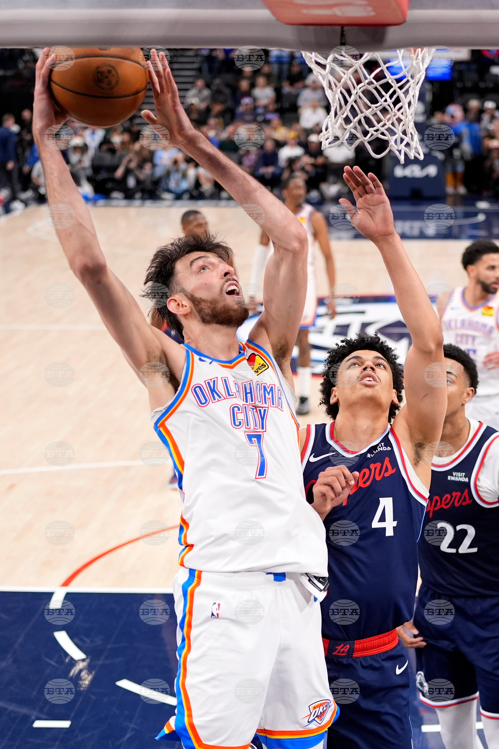 Thunder Clippers Basketball