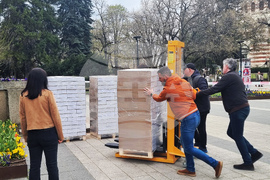 Плевен - получаване на бюлетини - избори