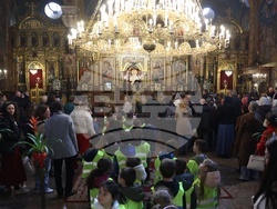 Holy Thursday - Service - Church of St, Nedelya - Sofia - Patriarch Daniil