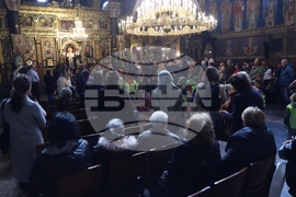 Holy Thursday - Service - Church of St, Nedelya - Sofia - Patriarch Daniil