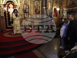 Holy Thursday - Service - Church of St, Nedelya - Sofia - Patriarch Daniil