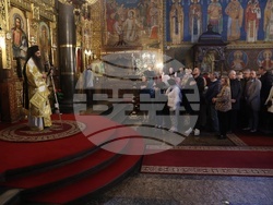 Holy Thursday - Service - Church of St, Nedelya - Sofia - Patriarch Daniil