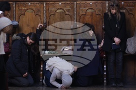 Holy Thursday - Service - Church of St, Nedelya - Sofia - Patriarch Daniil