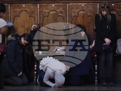 Holy Thursday - Service - Church of St, Nedelya - Sofia - Patriarch Daniil