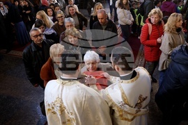 Holy Thursday - Service - Church of St, Nedelya - Sofia - Patriarch Daniil