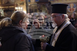 Holy Thursday - Service - Church of St, Nedelya - Sofia - Patriarch Daniil