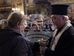 Holy Thursday - Service - Church of St, Nedelya - Sofia - Patriarch Daniil