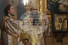 Holy Thursday - Service - Church of St, Nedelya - Sofia - Patriarch Daniil