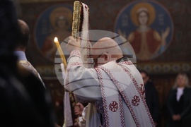 Holy Thursday - Service - Church of St, Nedelya - Sofia - Patriarch Daniil