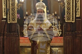 Holy Thursday - Service - Church of St, Nedelya - Sofia - Patriarch Daniil