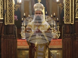 Holy Thursday - Service - Church of St, Nedelya - Sofia - Patriarch Daniil