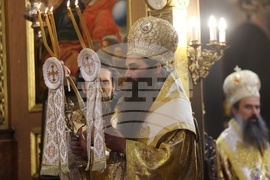 Holy Thursday - Service - Church of St, Nedelya - Sofia - Patriarch Daniil