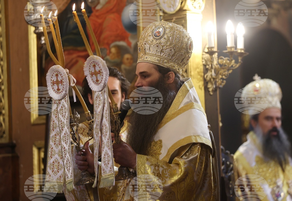 Holy Thursday - Service - Church of St, Nedelya - Sofia - Patriarch Daniil