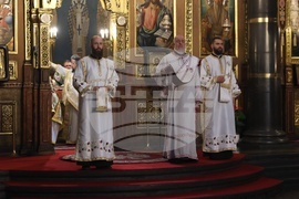 Holy Thursday - Service - Church of St, Nedelya - Sofia - Patriarch Daniil