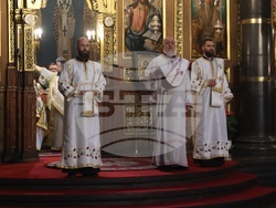 Holy Thursday - Service - Church of St, Nedelya - Sofia - Patriarch Daniil