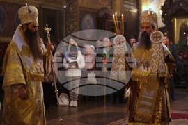 Holy Thursday - Service - Church of St, Nedelya - Sofia - Patriarch Daniil