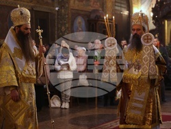 Holy Thursday - Service - Church of St, Nedelya - Sofia - Patriarch Daniil