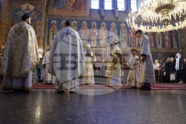 Holy Thursday - Service - Church of St, Nedelya - Sofia - Patriarch Daniil