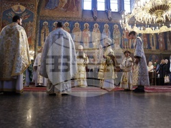 Holy Thursday - Service - Church of St, Nedelya - Sofia - Patriarch Daniil