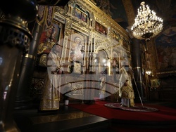 Holy Thursday - Service - Church of St, Nedelya - Sofia - Patriarch Daniil