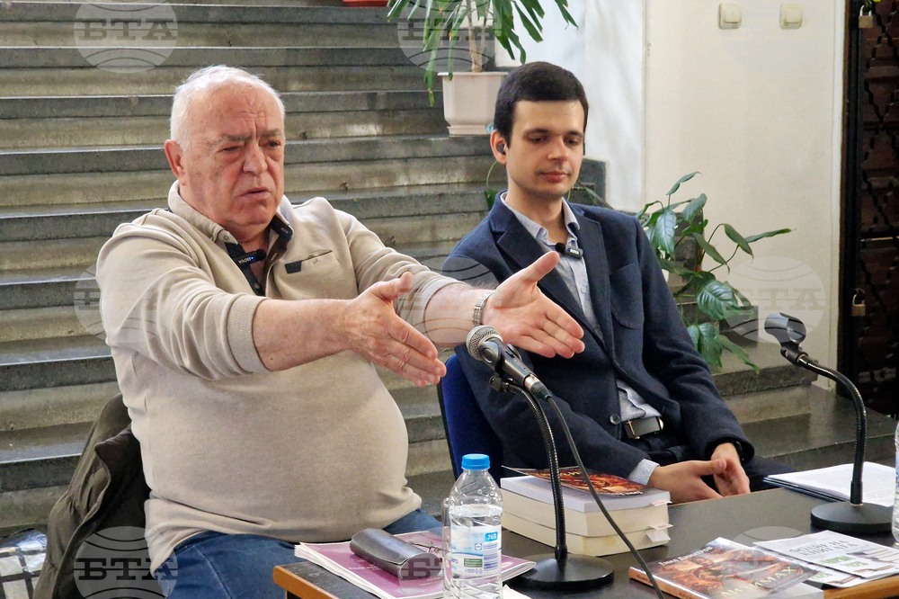 Велико Търново - Емил Димитров - книга „Лизимах. Корона от кръв“ - представяне