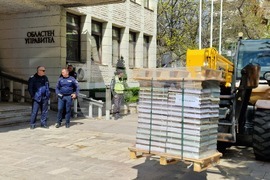 Пловдив - бюлетини - избори - пристигане