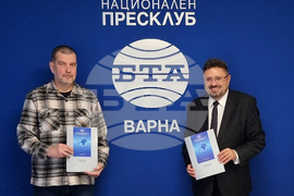 Национален пресклуб на БТА Варна - договор за сътрудничество - подписване