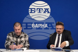 Национален пресклуб на БТА Варна - договор за сътрудничество - подписване