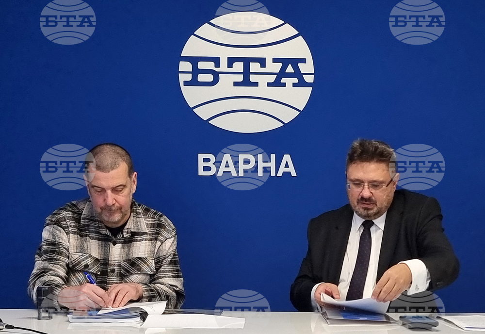 Национален пресклуб на БТА Варна - договор за сътрудничество - подписване