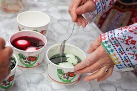 Бургас - Велики четвъртък - Багрилница за яйца