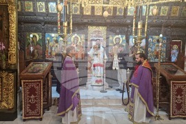 Троянски манастир - боядисване на яйца - празнична служба