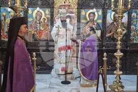 Троянски манастир - боядисване на яйца - празнична служба