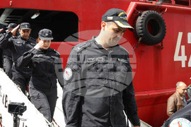 Варна - научноизследователски кораб „Св. св. Кирил и Методий“ - посрещане