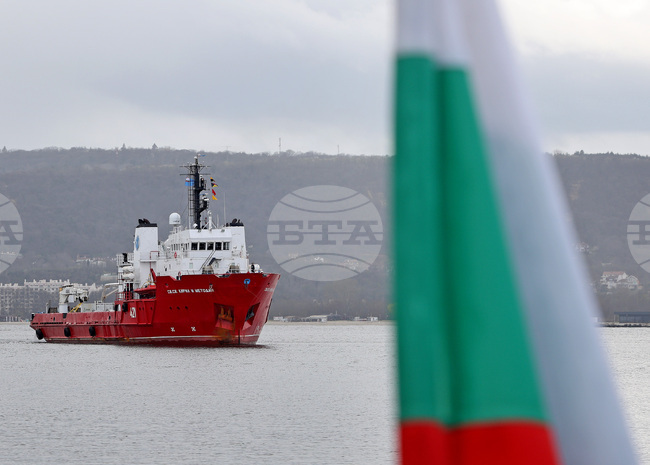 Bulgarian Naval Research Vessel Berths After Antarctic Voyage