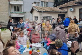 Стара Загора - боядисване яйца