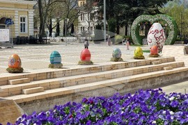 Ямбол - великденска украса