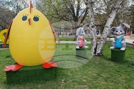 Ямбол - великденска украса