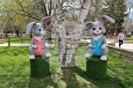 Ямбол - великденска украса