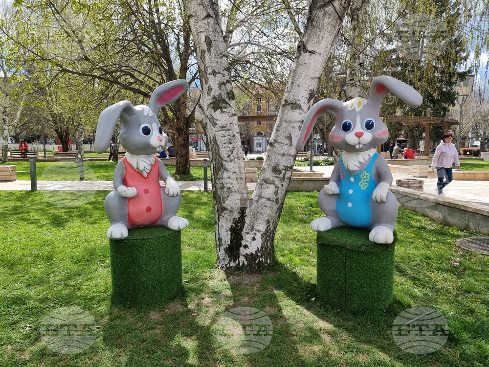 Ямбол - великденска украса