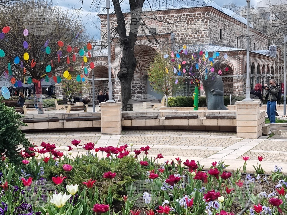 Ямбол - великденска украса