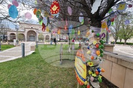 Ямбол - великденска украса